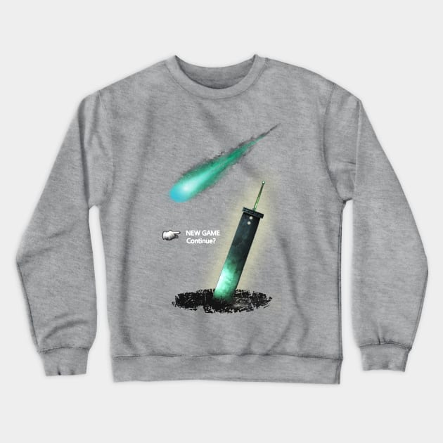 New game? Crewneck Sweatshirt by Genesis993